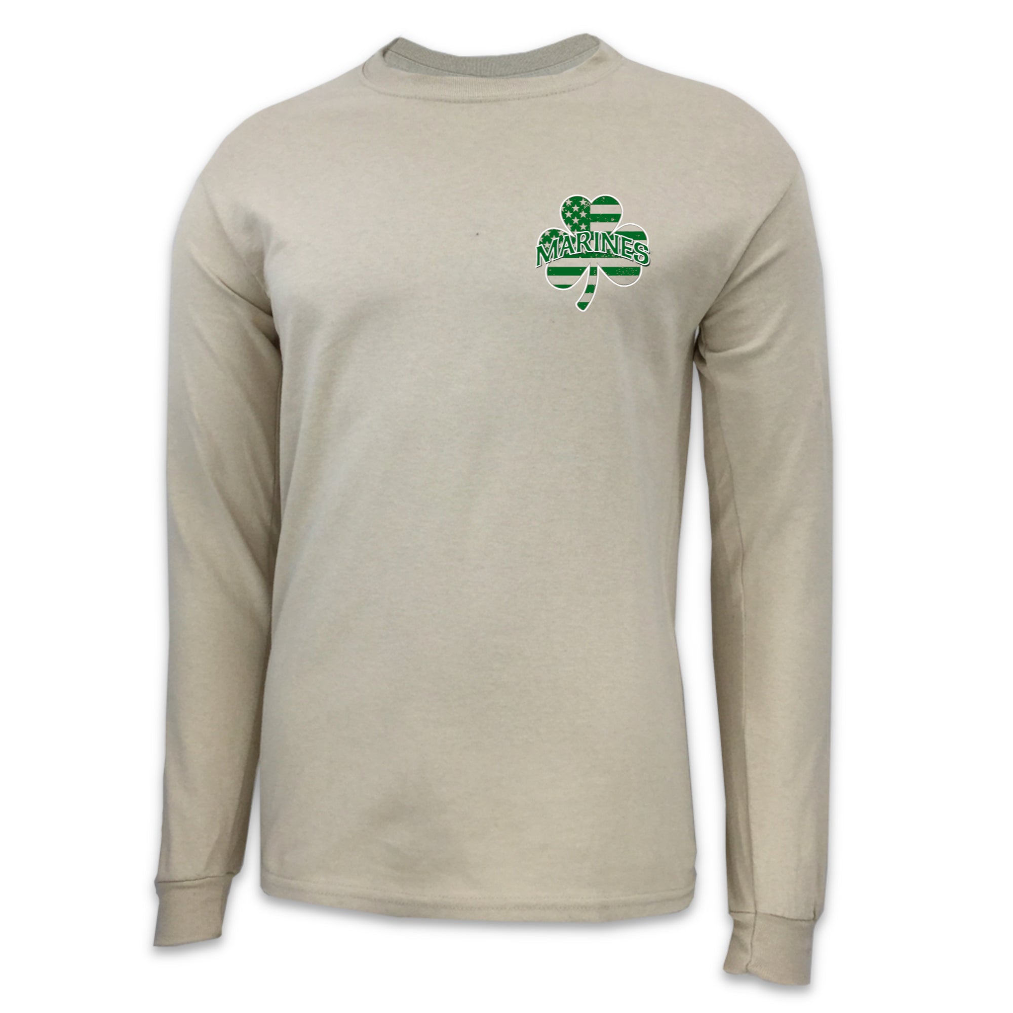 Marines Shamrock Long Sleeve T-Shirt