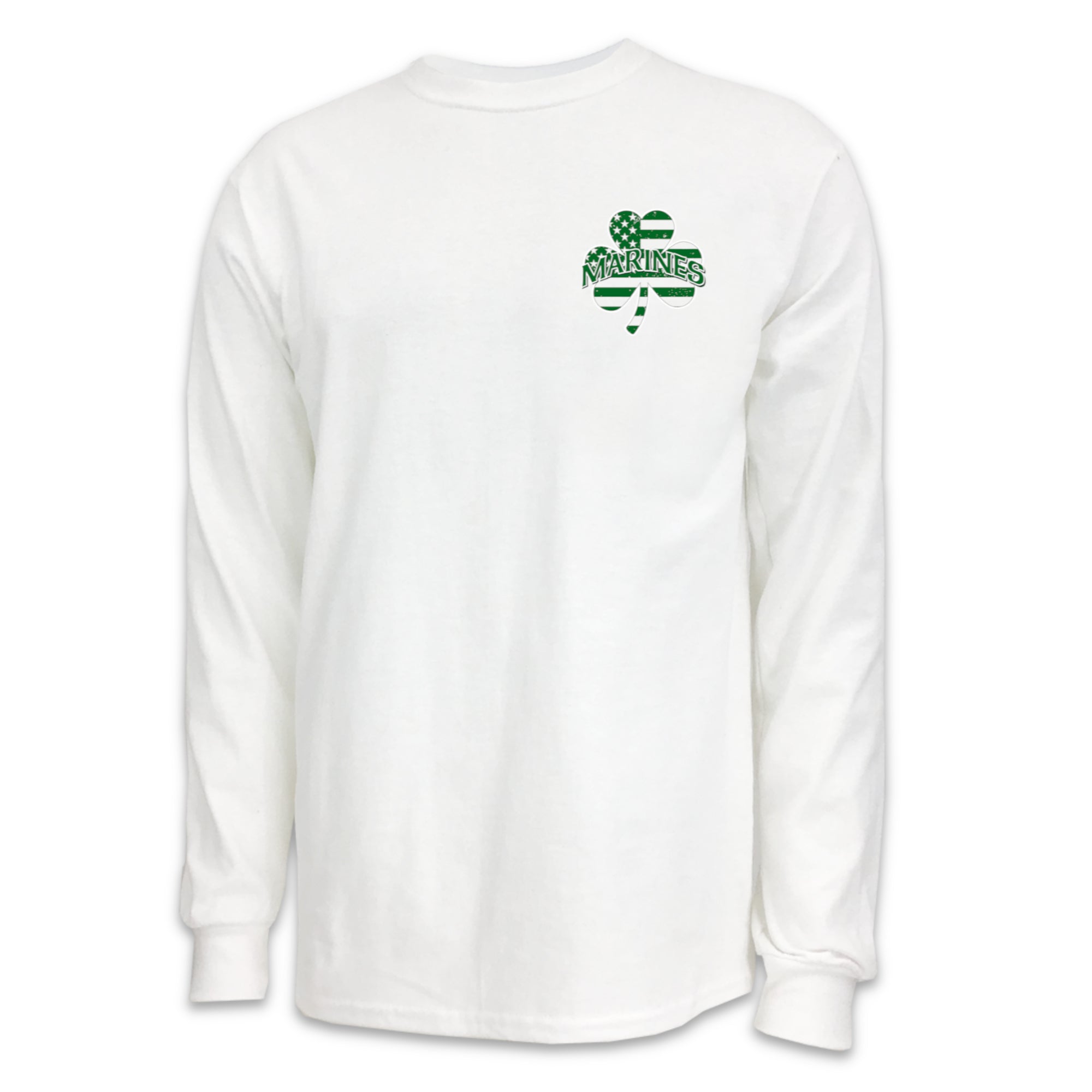 Marines Shamrock Long Sleeve T-Shirt