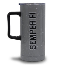 Load image into Gallery viewer, Marines EGA 18oz Speckled Trail Mug (Grey)