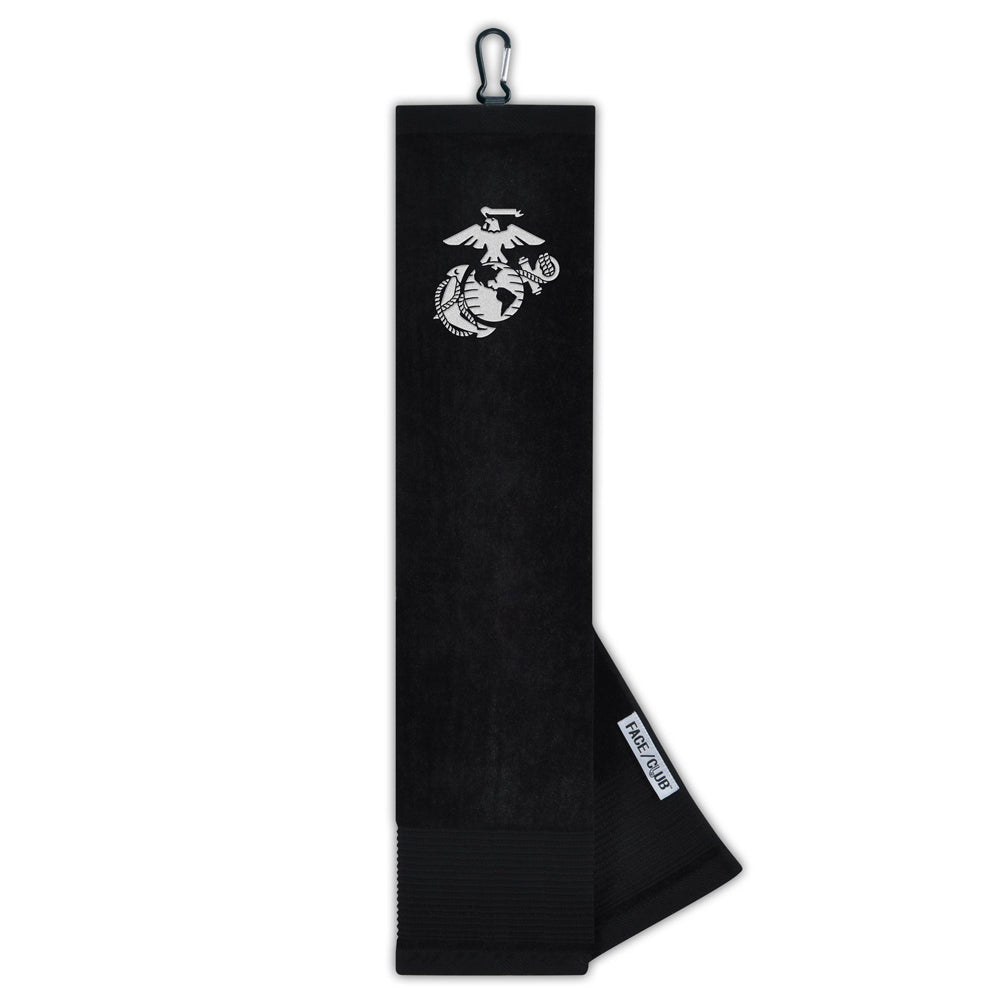 Marines EGA Face/Club Towel (Black)