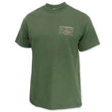 Load image into Gallery viewer, Honor And Respect Our Veterans Camo T-Shirt (OD Green)