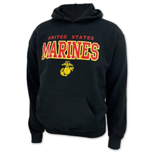 Load image into Gallery viewer, United States Marines Block EGA Hood (Black)