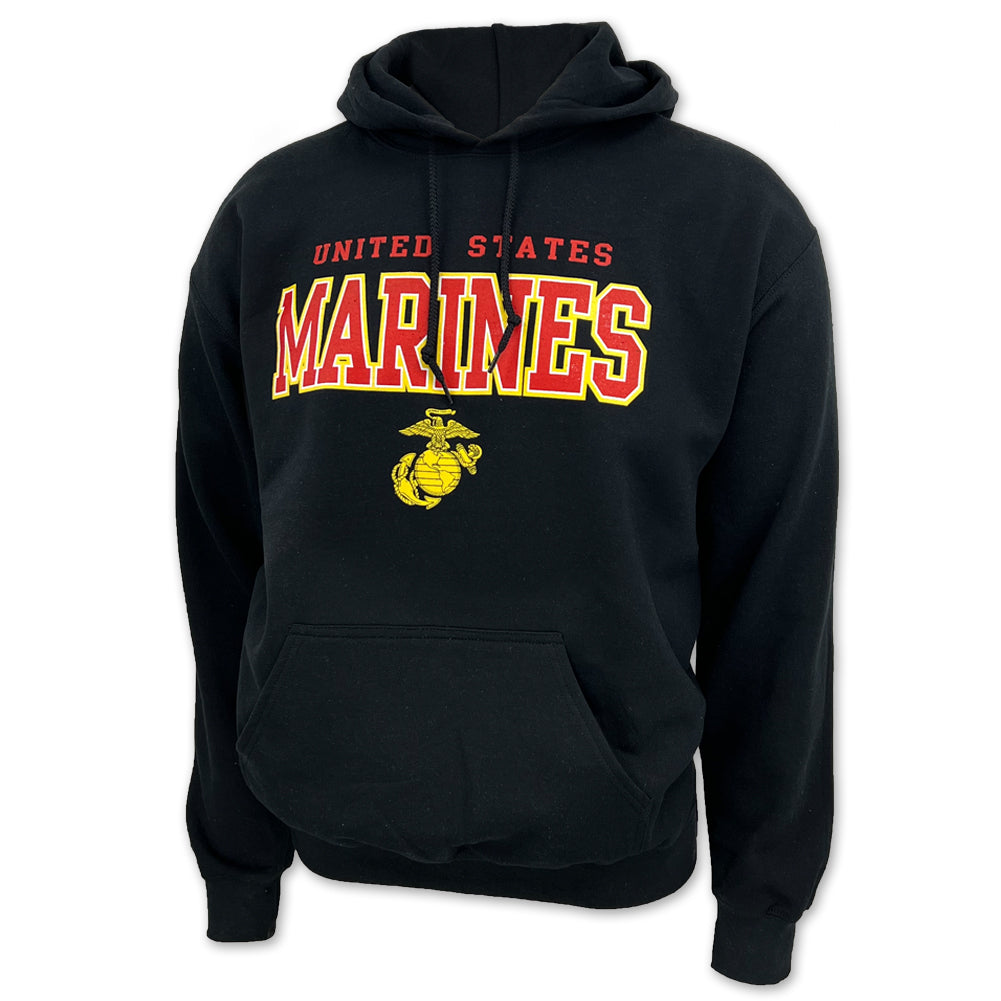 United States Marines Block EGA Hood (Black)