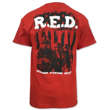 Load image into Gallery viewer, R.E.D. Friday Soldier T-Shirt (Red)