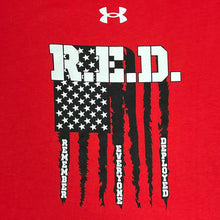 Load image into Gallery viewer, R.E.D. Friday Under Armour Performance Cotton Long Sleeve T-Shirt (Red)