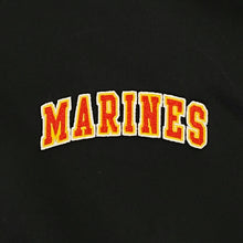 Load image into Gallery viewer, Marines Under Armour Fleece 1/2 Zip (Black)