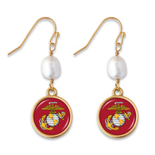 Load image into Gallery viewer, USMC EGA Diana Earrings