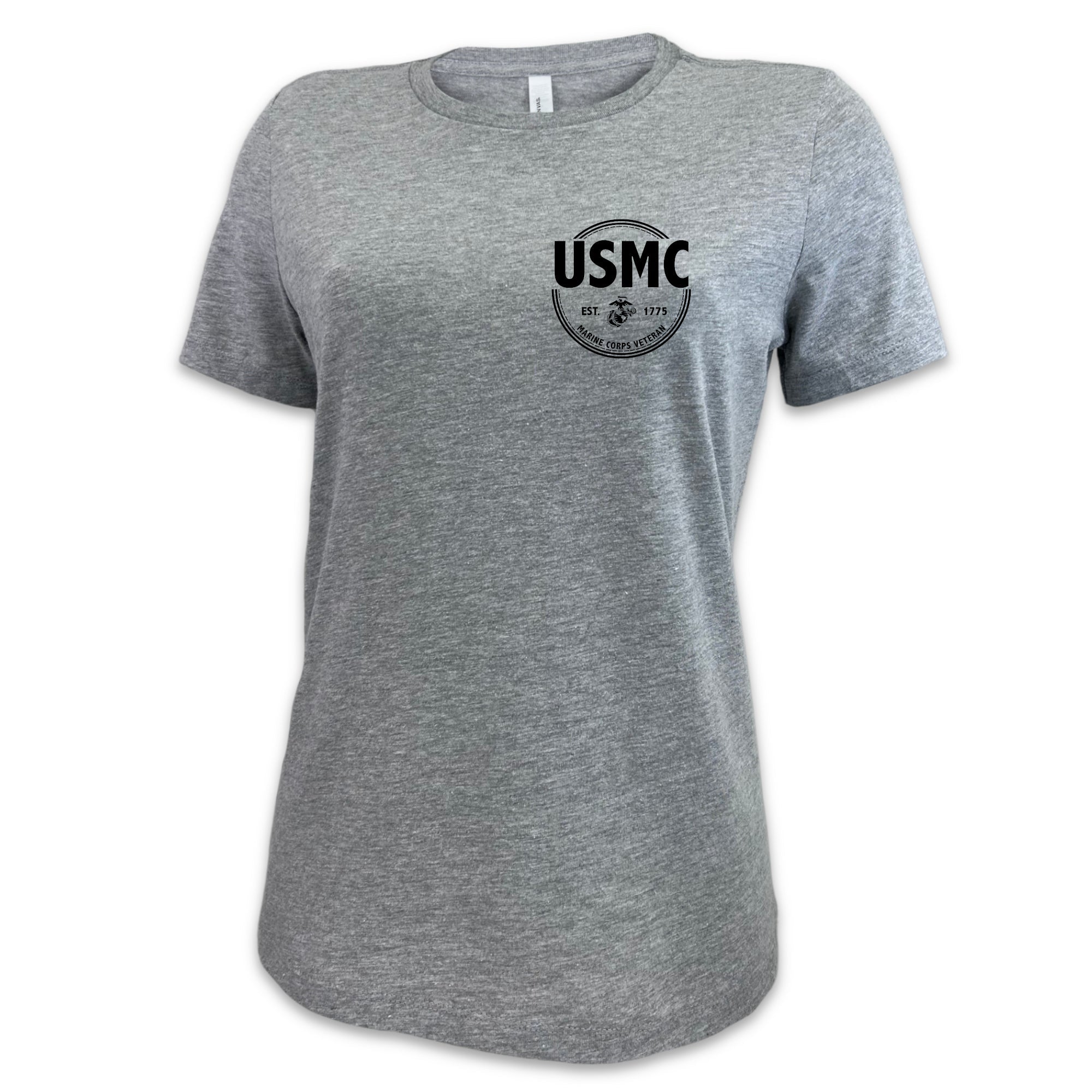 Marines Veteran Ladies T-Shirt