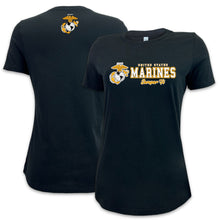 Load image into Gallery viewer, Marines Ladies Duo T-Shirt
