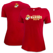 Load image into Gallery viewer, Marines Ladies Duo T-Shirt