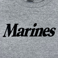 Load image into Gallery viewer, Marines Youth Logo Core Long Sleeve T-Shirt (Grey)