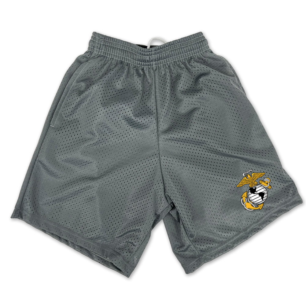 Marines Youth EGA Logo Mesh Shorts