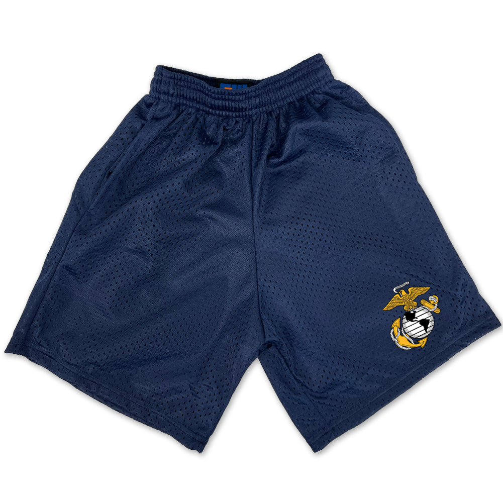 Marines Youth EGA Logo Mesh Shorts