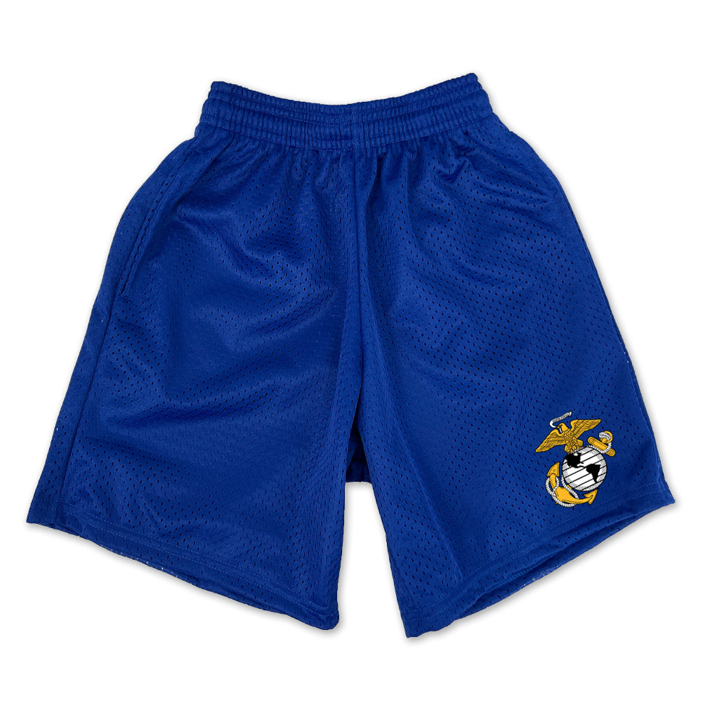 Marines Youth EGA Logo Mesh Shorts