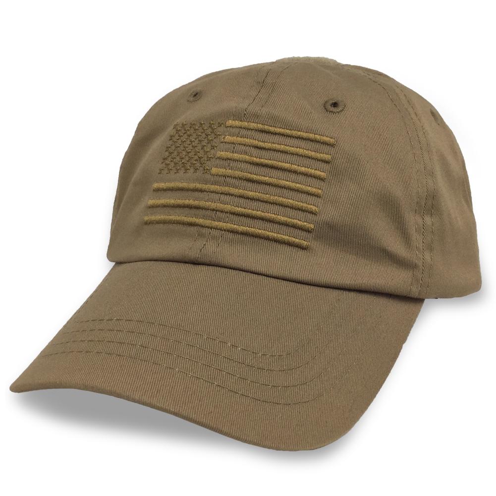 AMERICAN FLAG HAT (COYOTE BROWN) 5