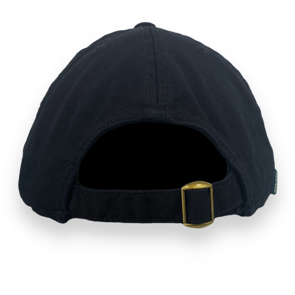 USMC Dad Relaxed Twill Hat (Black/Red)