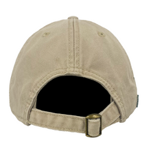 Load image into Gallery viewer, USMC Dad Relaxed Twill Hat (Khaki/Black)