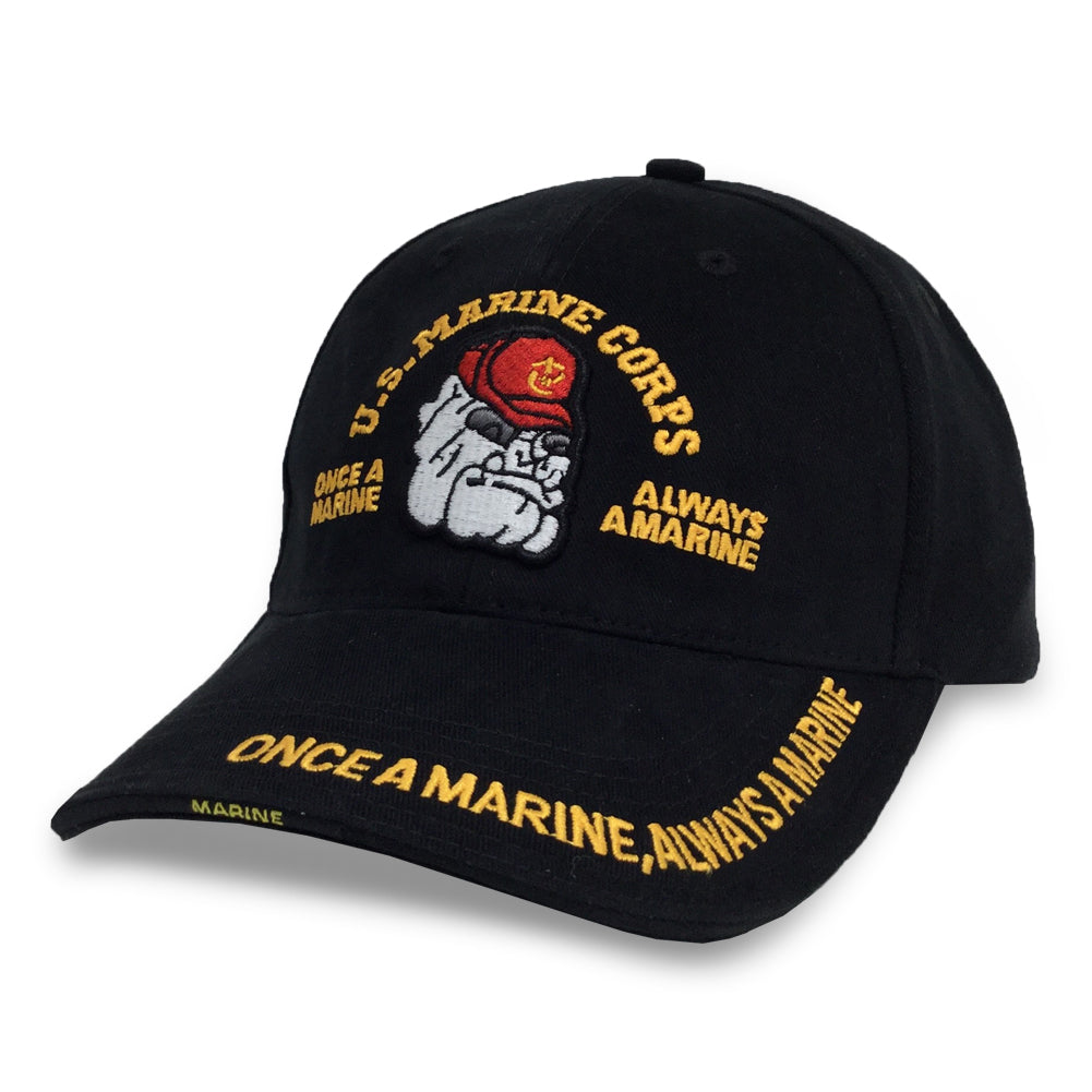 Deluxe Marine Bulldog Low Profile Hat