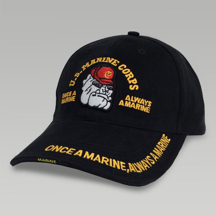 Deluxe Marine Bulldog Low Profile Hat
