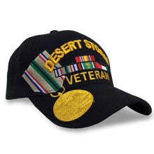 Load image into Gallery viewer, DESERT STORM VETERAN MEDAL CAP 8