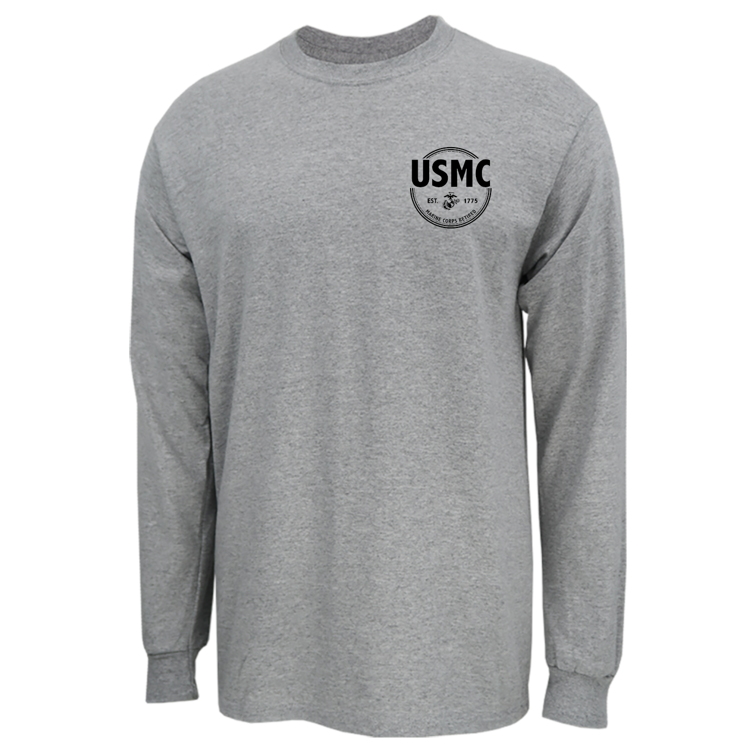 Marines Retired Long Sleeve T-Shirt