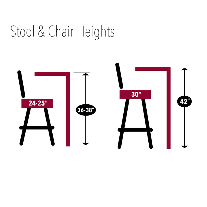 POW/MIA Backless Stool (Chrome Finish)*