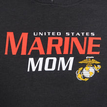 Load image into Gallery viewer, Ladies United States Marine Mom Hood (Heather Black)