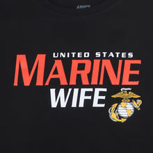 Load image into Gallery viewer, Ladies United States Marine Wife Tank (Black)
