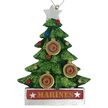 Load image into Gallery viewer, MARINE CORPS CHRISTMAS TREE ORNAMENT