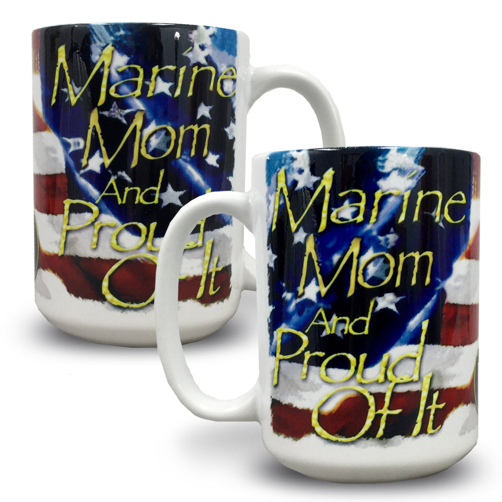 Marine Mom Coffee Mug