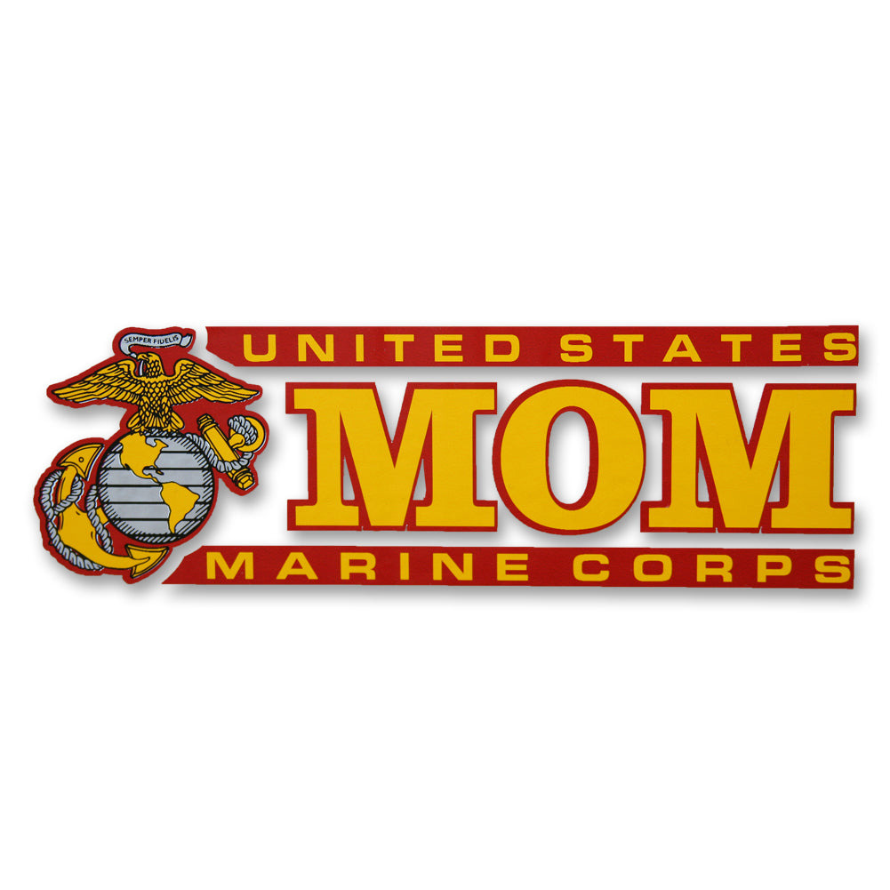 Marine Mom Decal