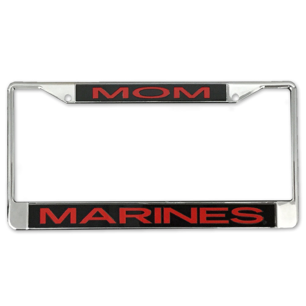 Marine Mom License Plate Frame