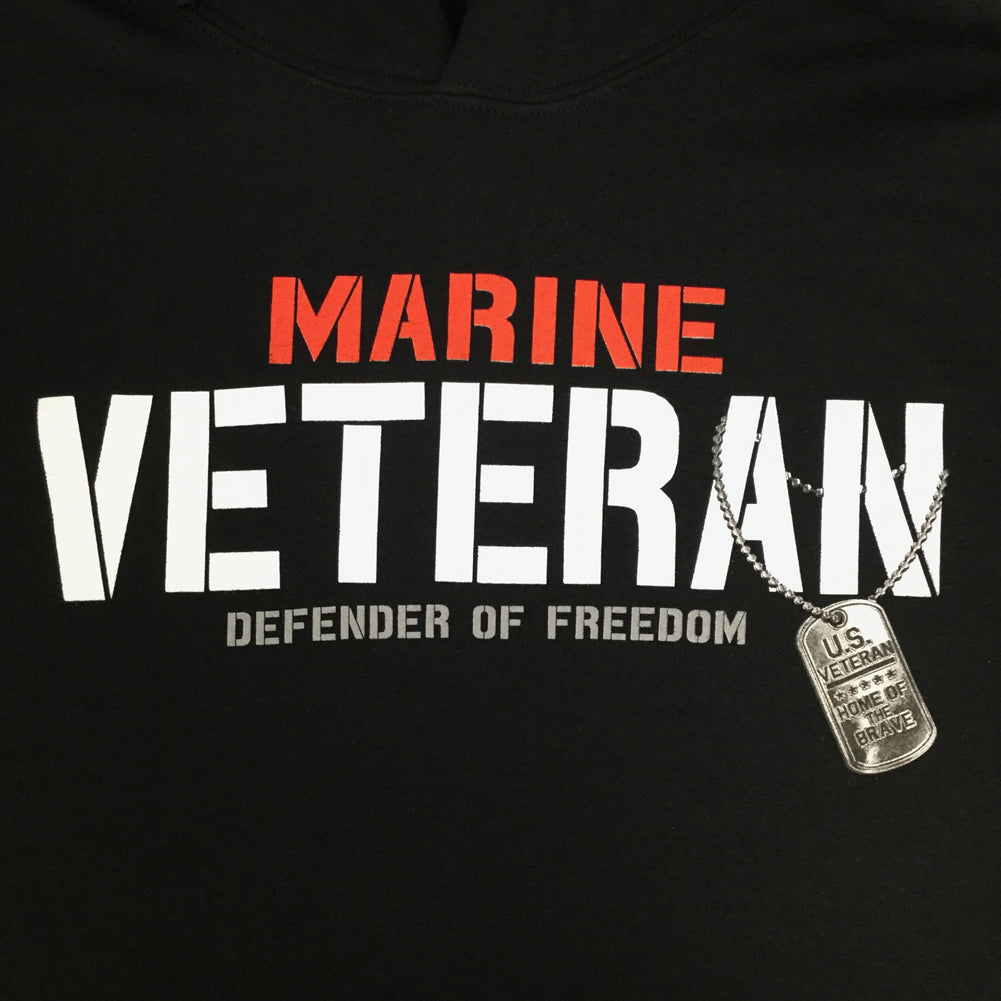 Marine Veteran Defender Hood (Black)
