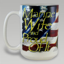 Load image into Gallery viewer, MARINE WIFE COFFEE MUG 3