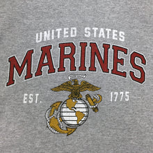 Load image into Gallery viewer, Marines Globe Est. 1775 Crewneck Sweatshirt (Grey)