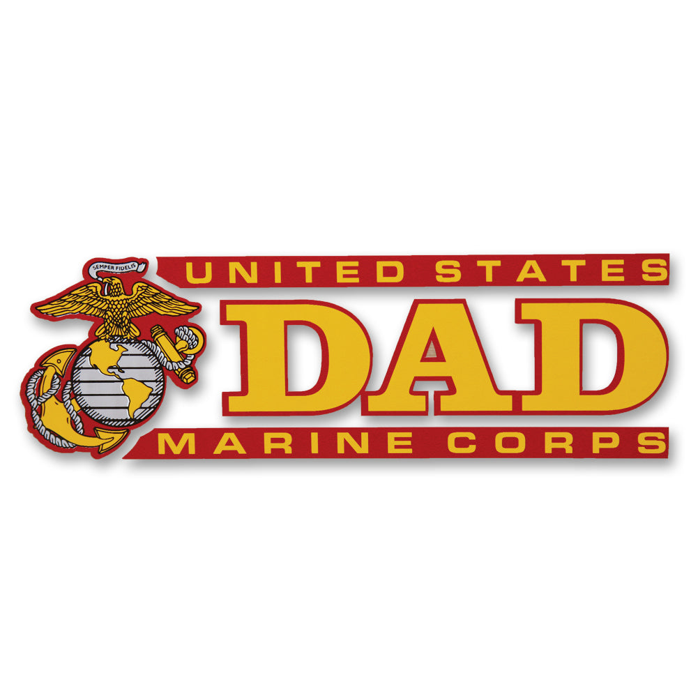 Marines Dad Decal