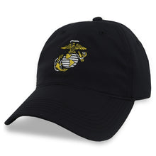 Load image into Gallery viewer, Marines EGA Cool Fit Performance Hat (Black)