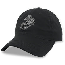 Load image into Gallery viewer, Marines EGA Cool Fit Performance Hat (Dark Grey)