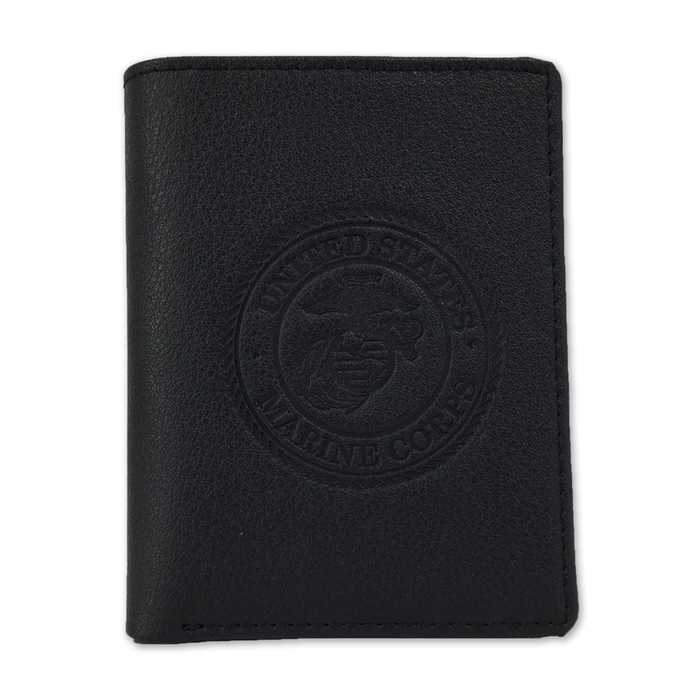 Marines Embossed Trifold Wallet