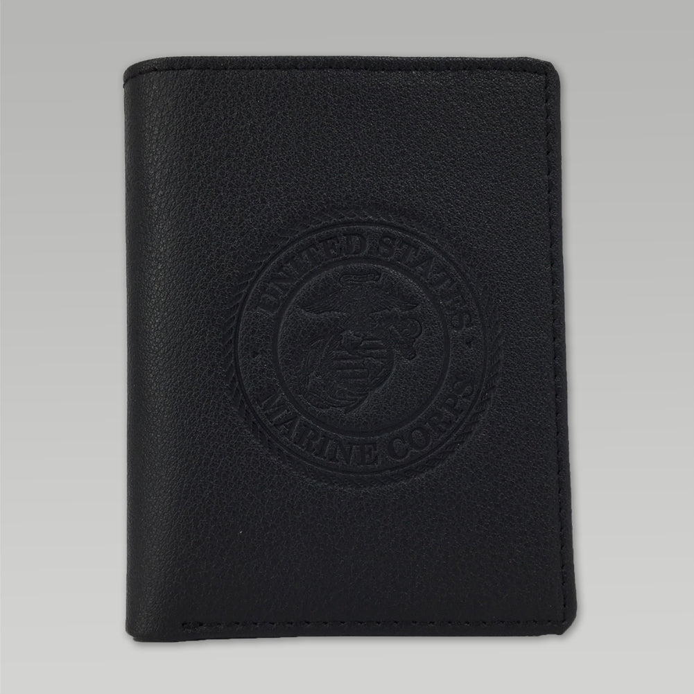 Marines Embossed Trifold Wallet