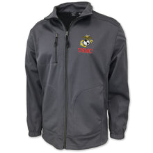 Load image into Gallery viewer, Marines Full Zip (Charcoal)