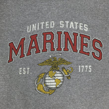 Load image into Gallery viewer, Marines Globe Est. 1775 Long Sleeve T-Shirt (Grey)