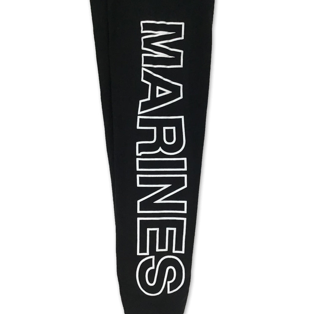 MARINES LADIES LOVE 'EM LONGER LEGGINGS (BLACK) 1