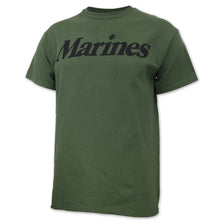 Load image into Gallery viewer, Marines Logo Core T-Shirt (OD Green)