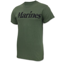 Load image into Gallery viewer, Marines Logo Core T-Shirt (OD Green)