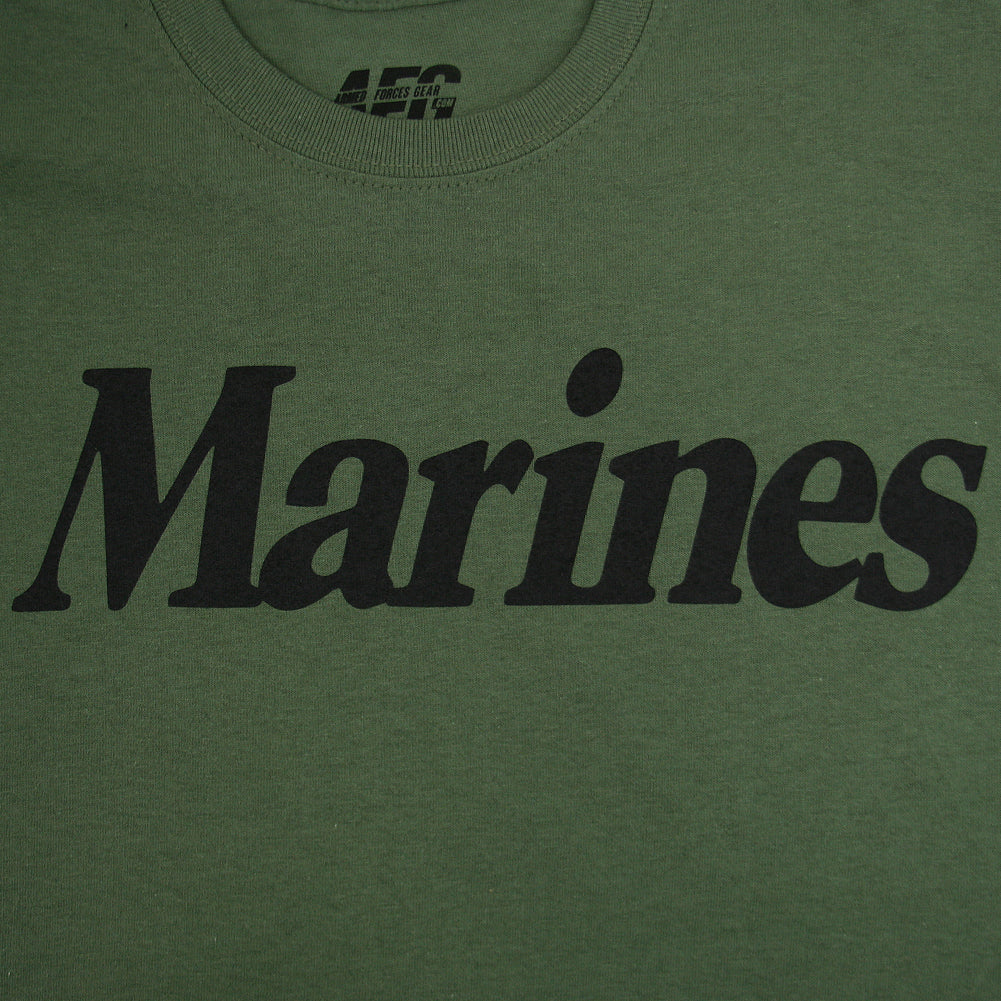 Marines Logo Core T-Shirt (OD Green)