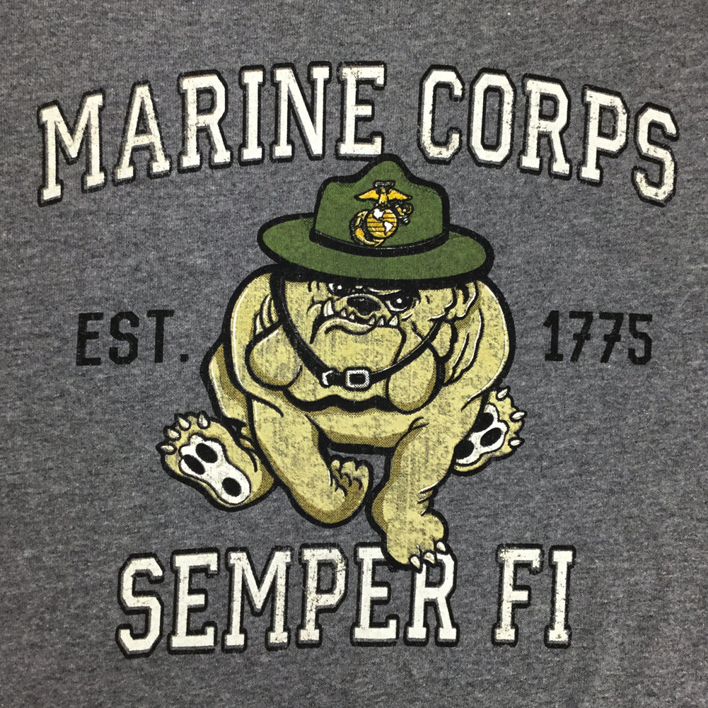 Marines Retro T-Shirt (Graphite)