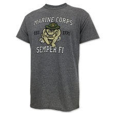 Load image into Gallery viewer, Marines Retro T-Shirt (Graphite)