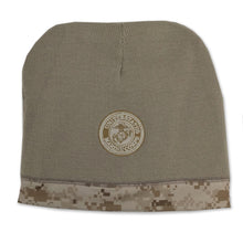 Load image into Gallery viewer, Marines Reversible Beanie (Tan)