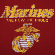 Load image into Gallery viewer, Marines The Few The Proud Faded T-Shirt (Cardinal)